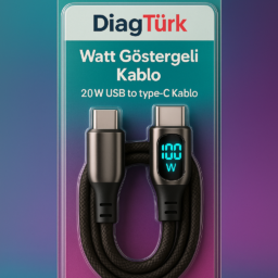 type c hızlı şarj kablo